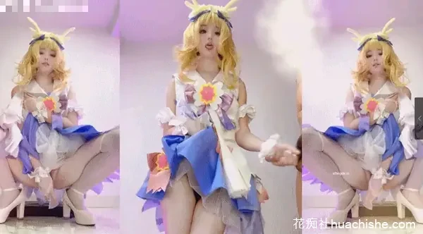 魔法贝贝 双马尾装清纯裸舞预览图03