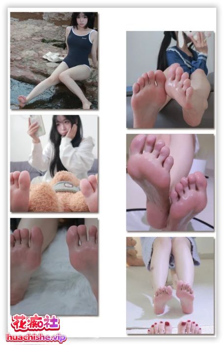 抖音擦边福利姬 小羊蛋卷 白丝足控足交预览图15